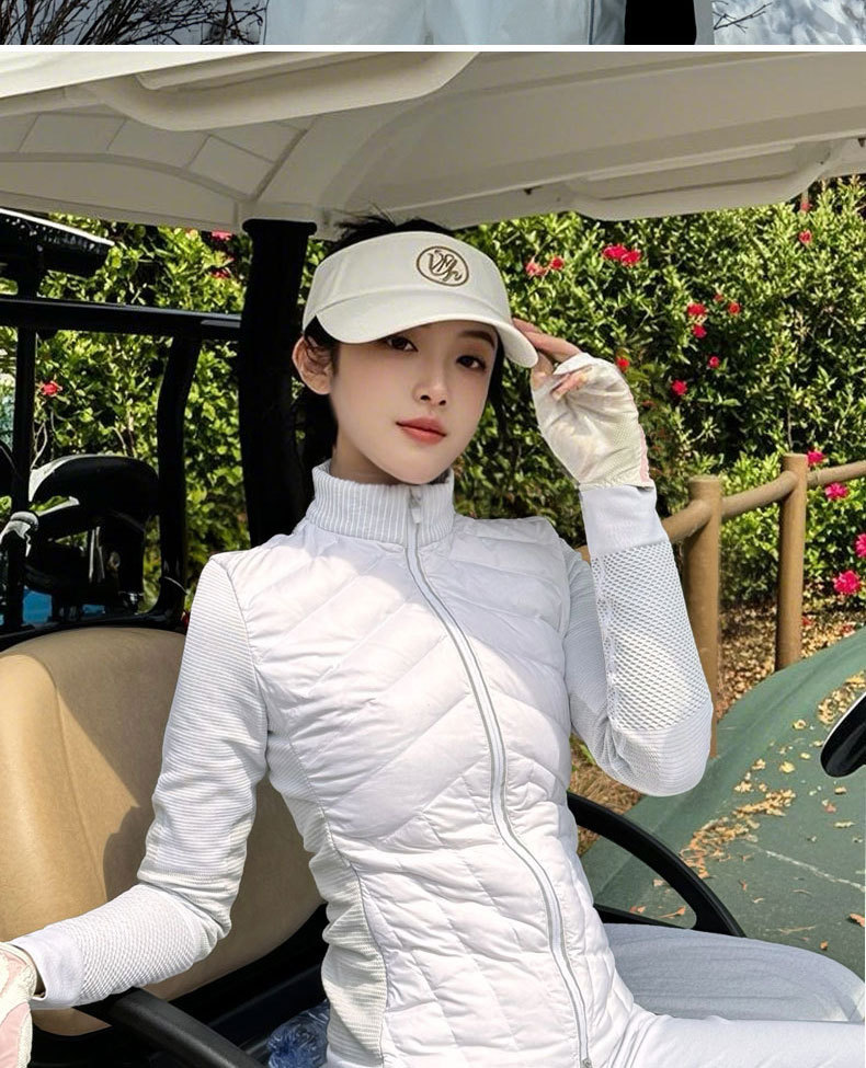 Knitted 90 goose down jacket, light and slimming, outdoor sports down jacket, fashionable, casual, figure-hugging and lightweight down jacket pic 9