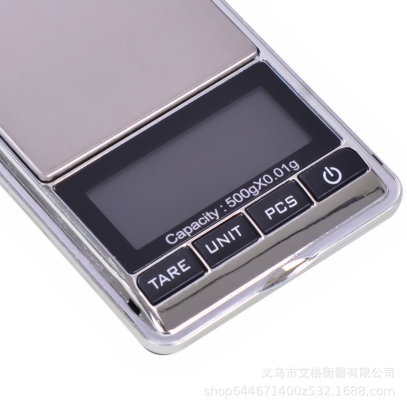 Mini 0.01g gram scale Portable pocket jewelry scale palm pic 15
