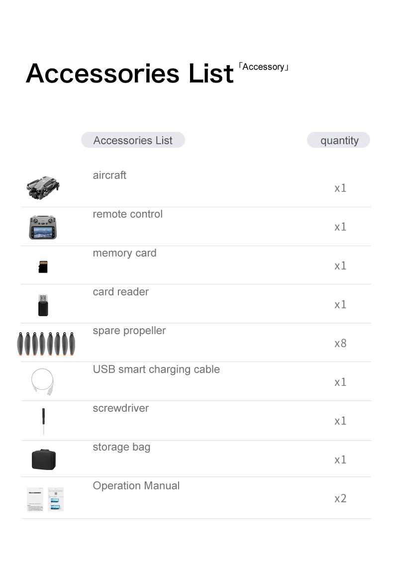 跨境航拍无人机避障四轴飞行器高清无刷带大屏幕遥控玩具飞机详情36