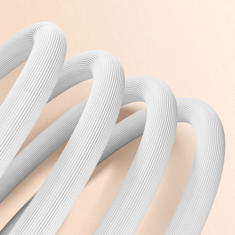 2A数据线白色PVC注塑线充电线 适用于苹果Type-C快充4芯数据线详情9