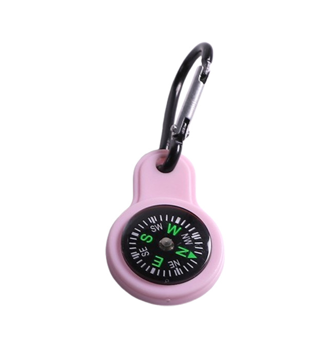 Portable mini compass, mountain climbing buckle, compass, high-precision mountain climbing and camping aluminum alloy hanging buckle, compass pic 12