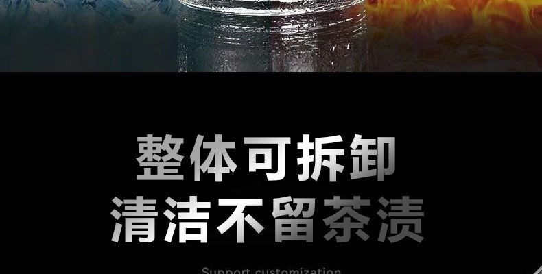 一键速开杯车载茶水分离杯泡茶加厚双层玻璃杯网红高硼硅杯子批发详情28