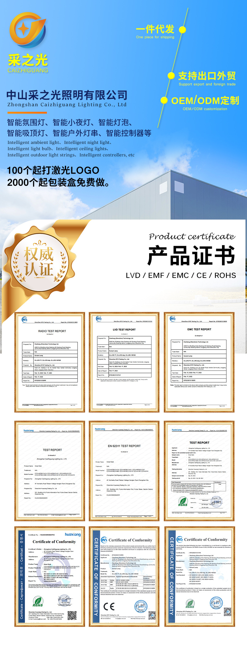 夕阳灯氛围灯可伸缩支架创意落日灯app遥控智能调光卧室小夜灯详情1