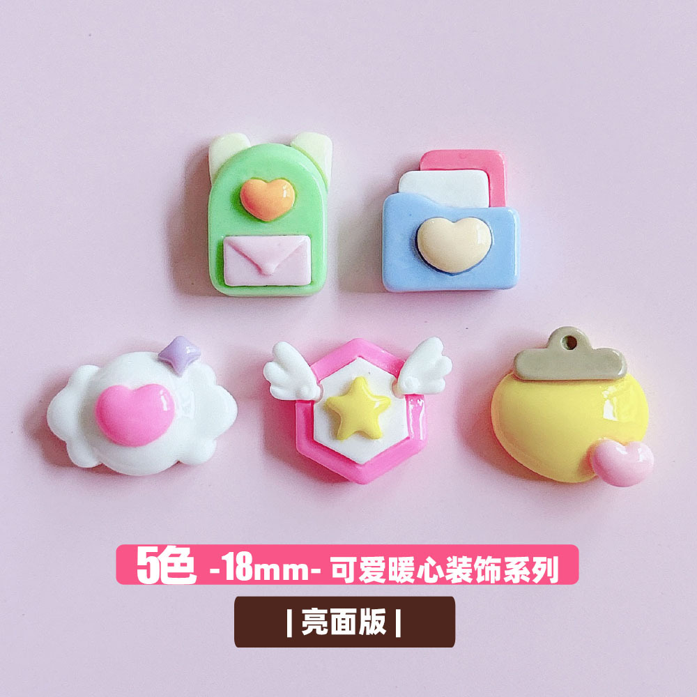xn Cute and heartwarming decorative matching series Handmade Hair accessories, hair clips, pendants, diy accessory stickers pic 8