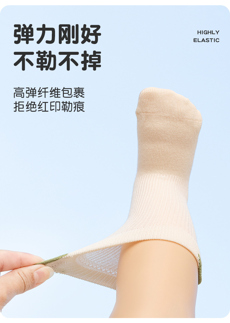 25秋冬零线头立体宝宝袜婴幼儿小童无骨袜子抽条卡通三双装小中筒详情6
