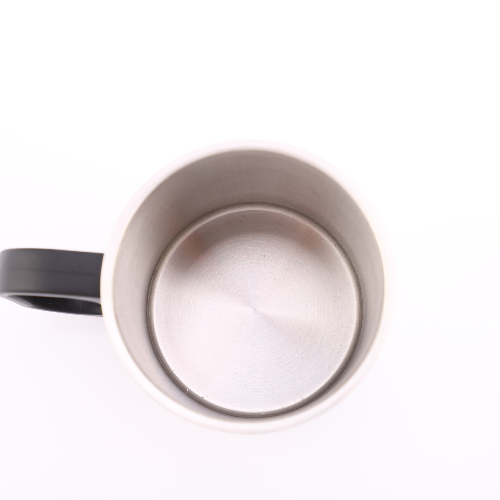 Wholesale of cross-border 304 stainless steel mini mugs with LIDS, handles, multi-functional and shock-resistant water cups pic 1