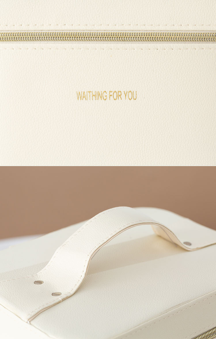 化妆包批发韩版新款大容量旅行便携手提PU专业化妆品收纳包化妆箱详情18