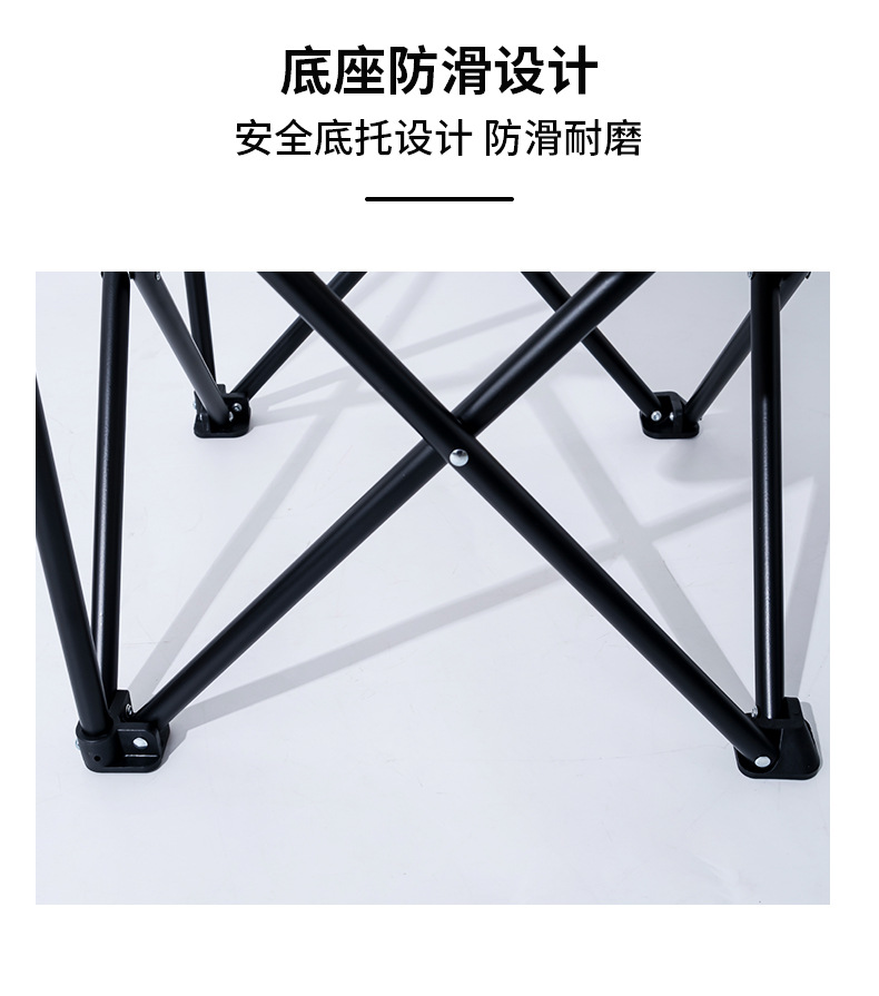 Xanuoduoji outdoor folding table and Chair three-piece Set Portable camping equipment Self-driving tour picnic Egg roll Table set pic 10