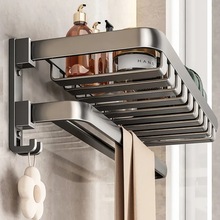 隐形晾衣绳室内免打孔阳台隐形收缩晾衣神器卫生间晾衣架钢丝绳子详情11