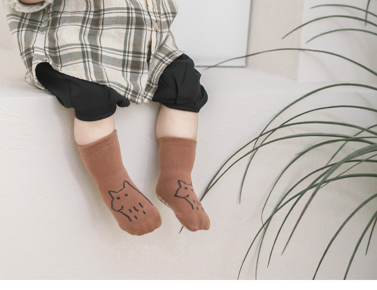 2023春季新品宝宝地板袜室内防滑隔凉婴儿袜子秋季儿童中筒学步袜详情13