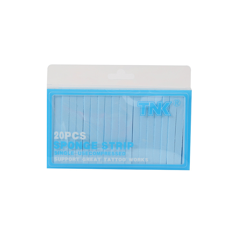 2025 New model of sponge strips for compression needles, disposable absorbent cleaning cotton, tattoo and tattoo wiping consumables pic 4