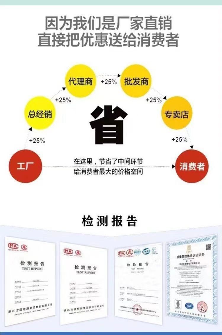 中央空调温控器触摸风机盘管控制器三速开关面板水冷空调控制面板详情7