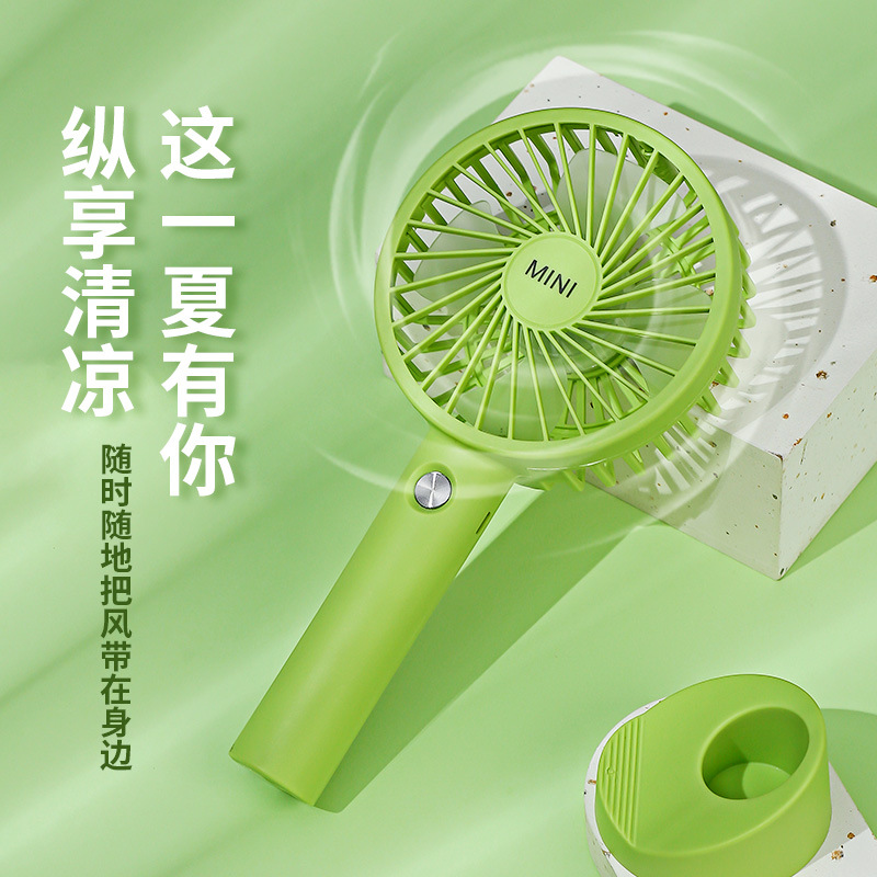 Wholesale usb small fan charging model gift Portable desktop bedside pocket mini 2025 new model handheld fan pic 26