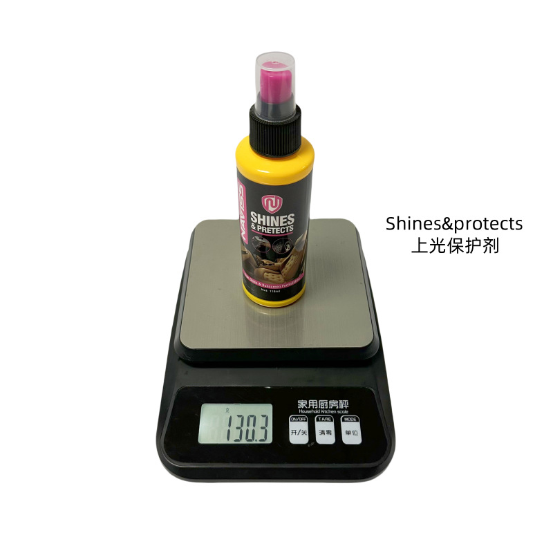 跨境出口多功能泡沫表板蜡划痕蜡化清剂内饰清洗油膜英文外贸版详情14