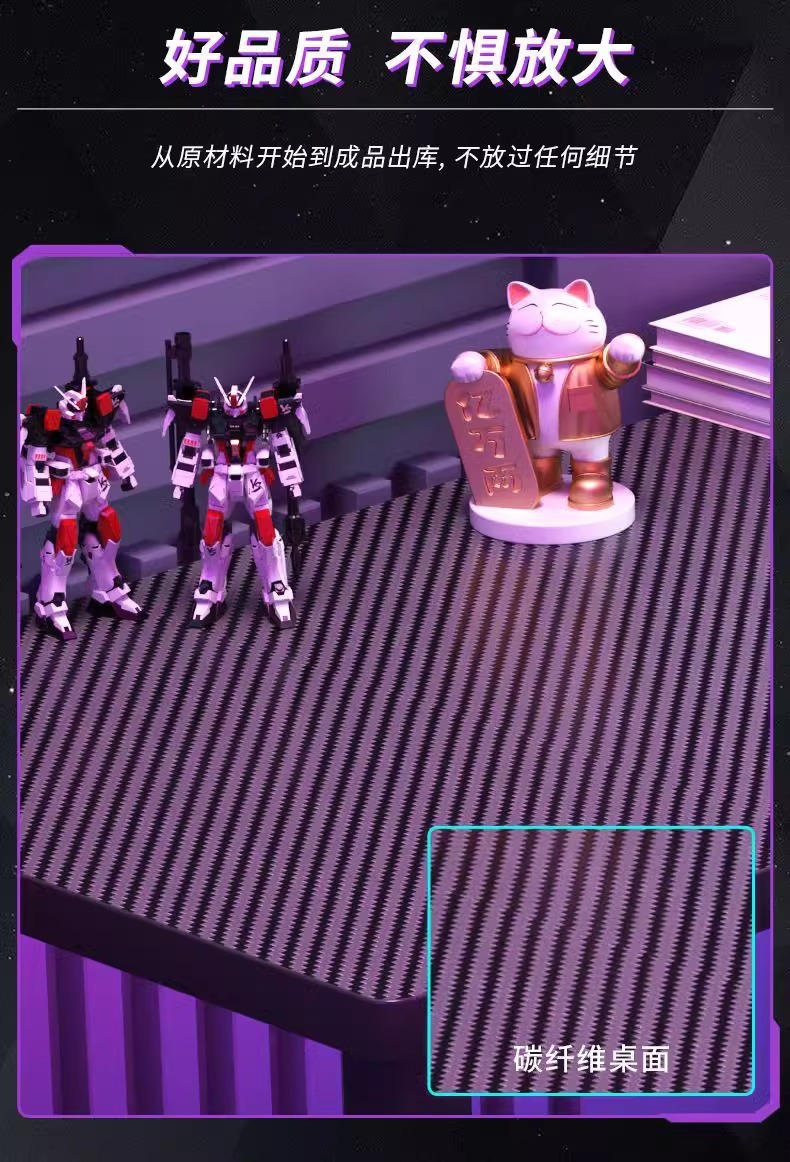 转角电竞桌双人电脑桌台式家用书桌书架组合卧室办公桌写字台游戏详情11