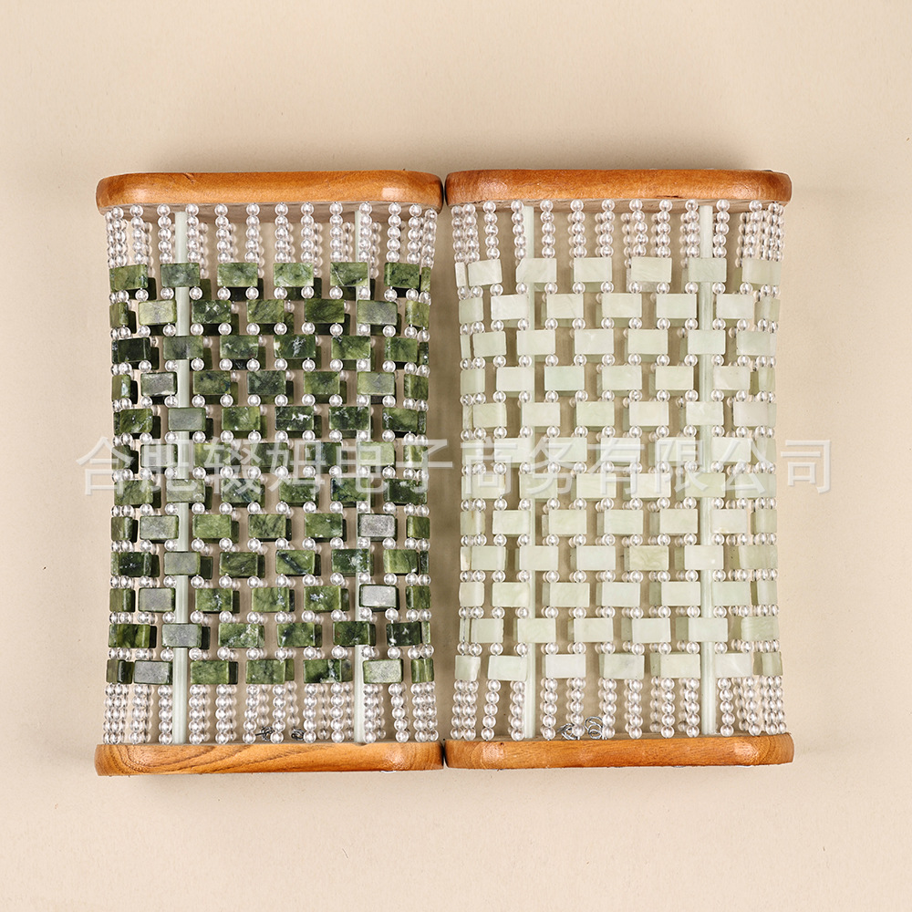 玉石保健枕天然玉石空心枕岫玉颈椎枕保健玉枕夏凉冰凉降温夏季凉席枕详情13