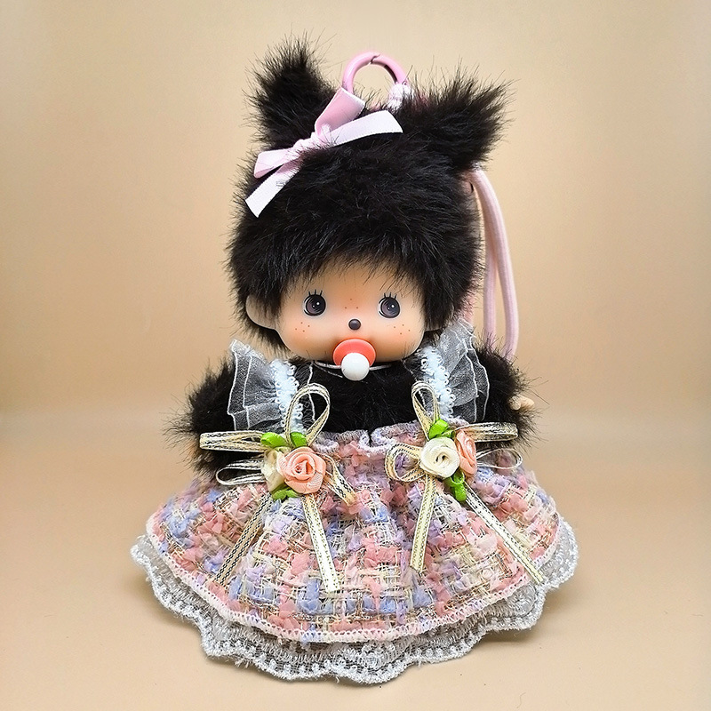 Factory direct sales of genuine Mengqiqi plush toy pendants and accessories, 15cm dolls, cross-border toys wholesale pic 27