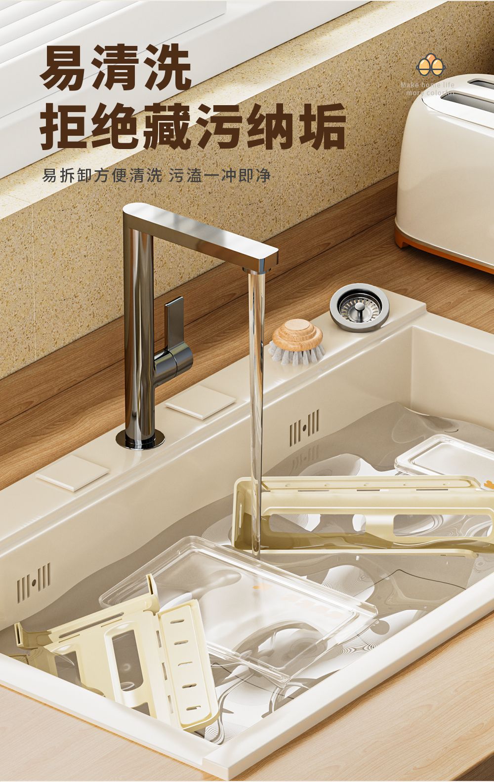 滚动鸡蛋收纳盒冰箱侧门鸡蛋架保鲜厨房滑梯折叠鸡蛋盒详情9