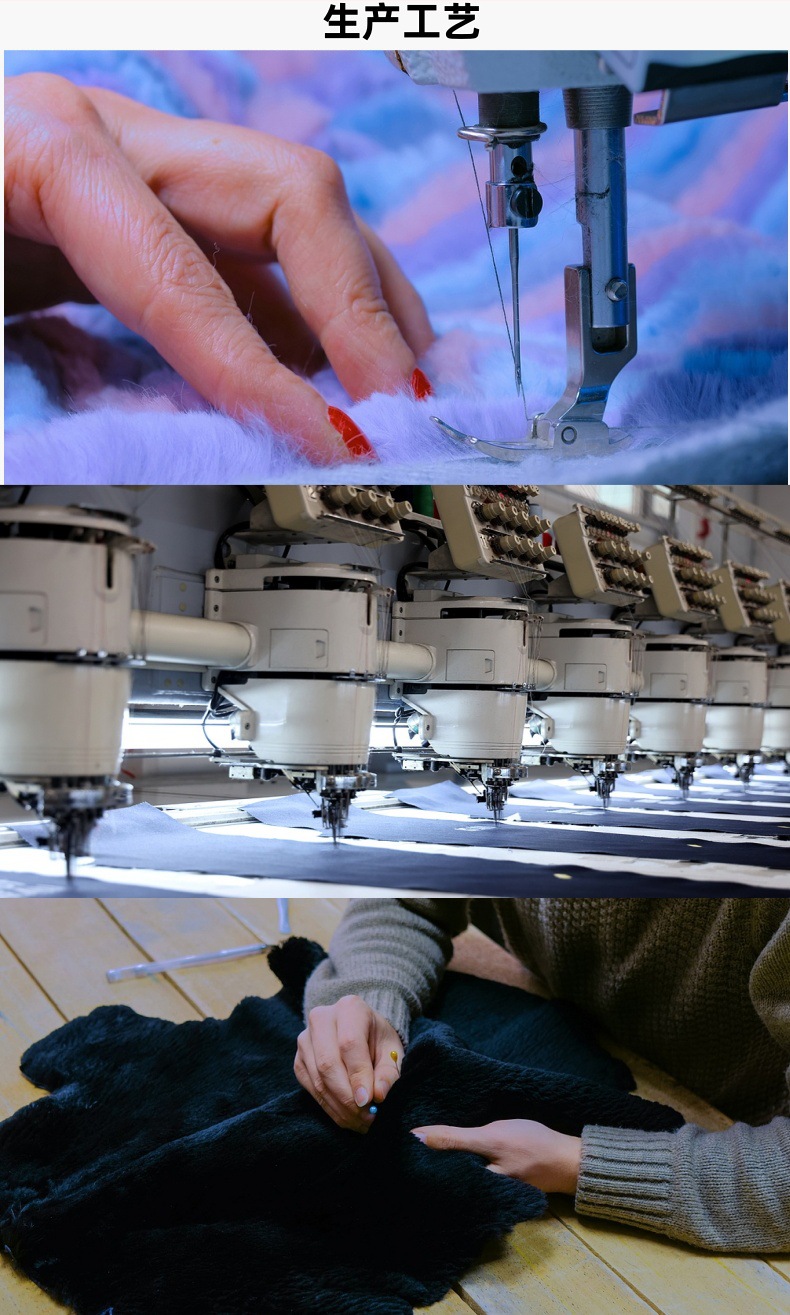 可爱仿獭兔大长腿小煤球汽车钥匙扣挂件毛绒包包挂饰礼物公仔详情4