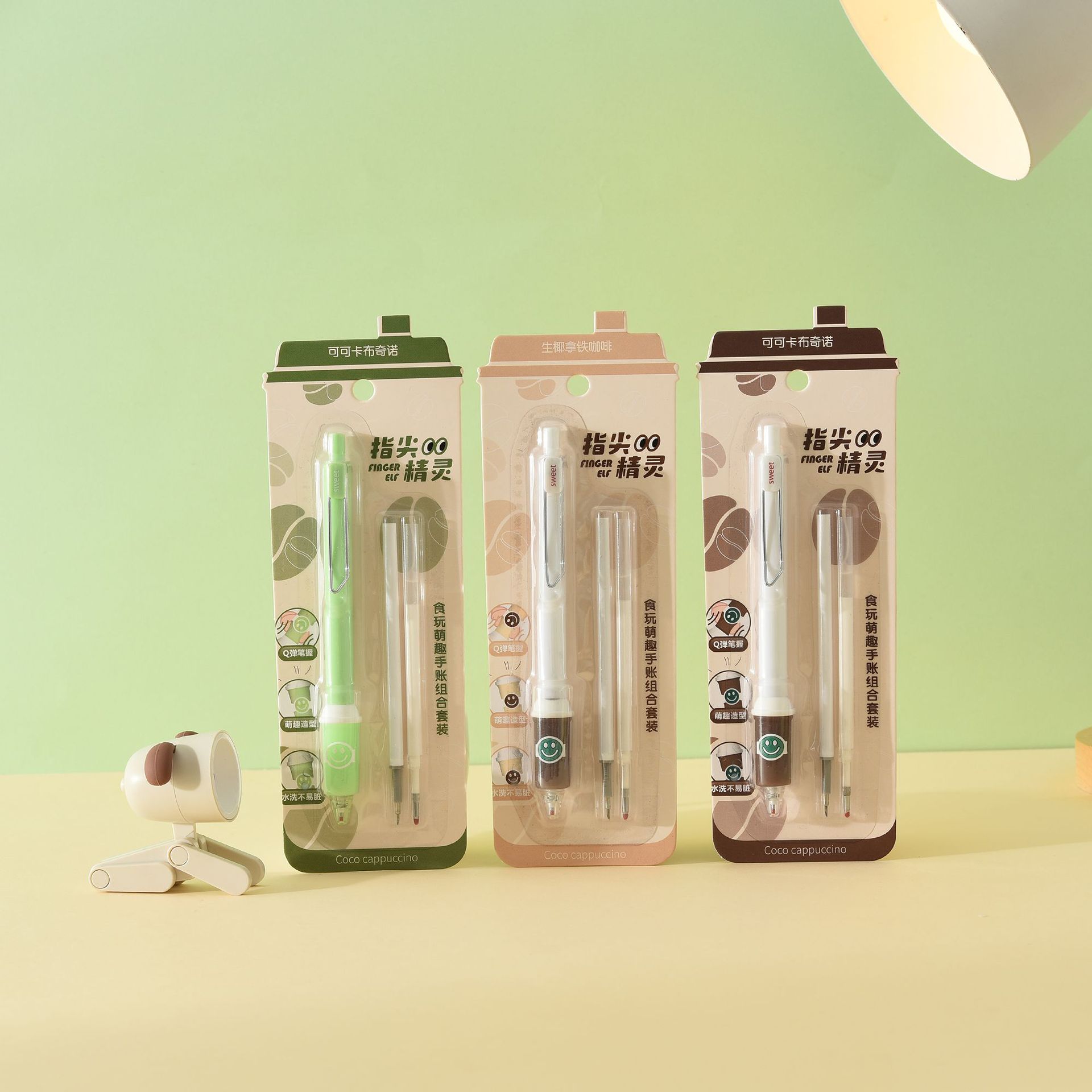 Chenxi Fingertip Fairy Coffee Set for decorating rubber pens, engraving pens, gel pens and cute notebook tools pic 19