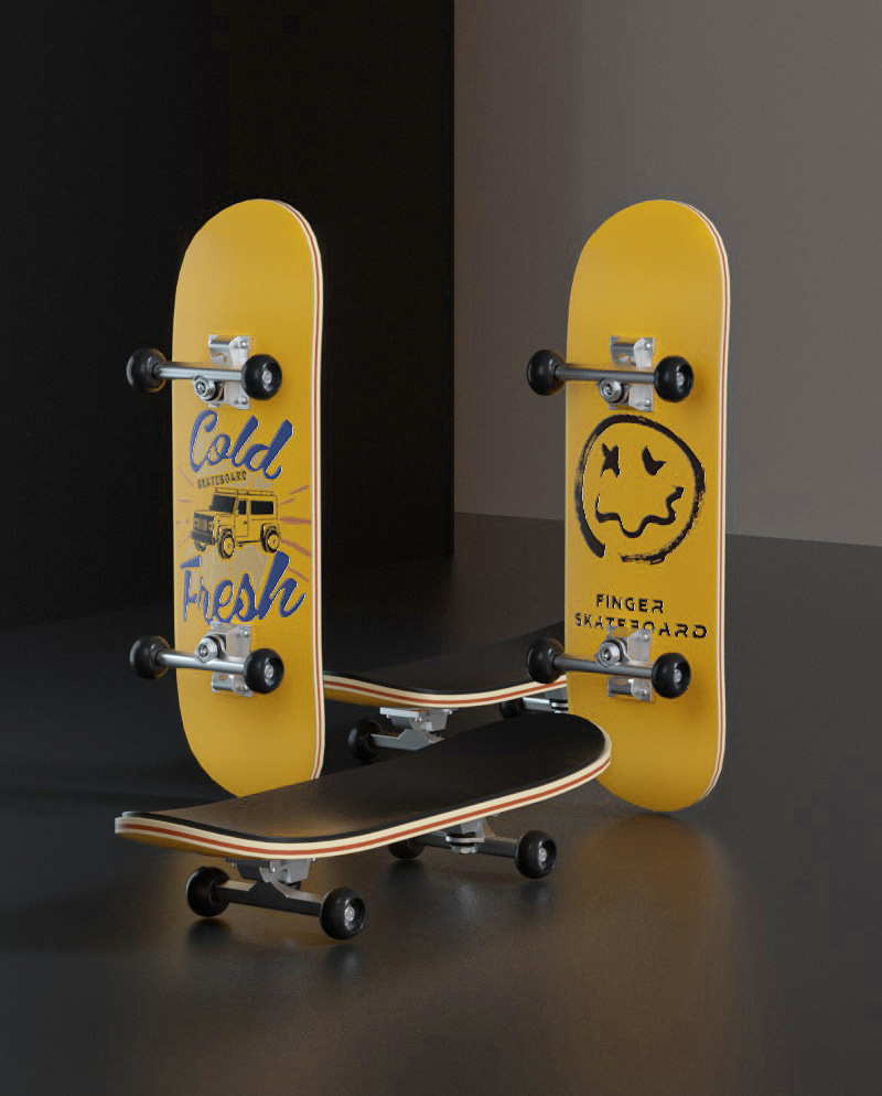 跨境亚马逊抖音手指滑板玩具男孩礼物指尖滑板专业级带轴承双翘板详情8