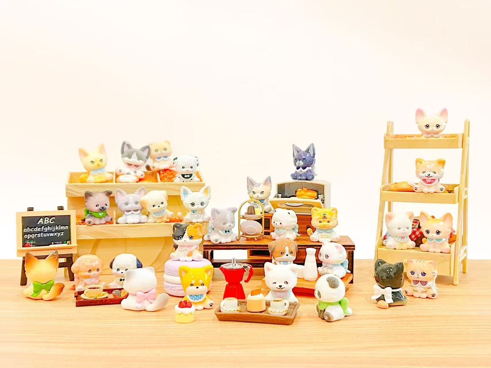 正版豆豆狗和它的朋友们（带编码）系列萌粒盲盒手办可爱摆件详情1