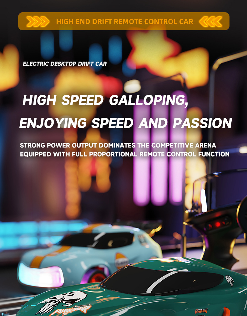 1:64rc remote control car, four-wheel drive drift car, toy racing car, high-speed electric remote control car, professional racing toy pic 20