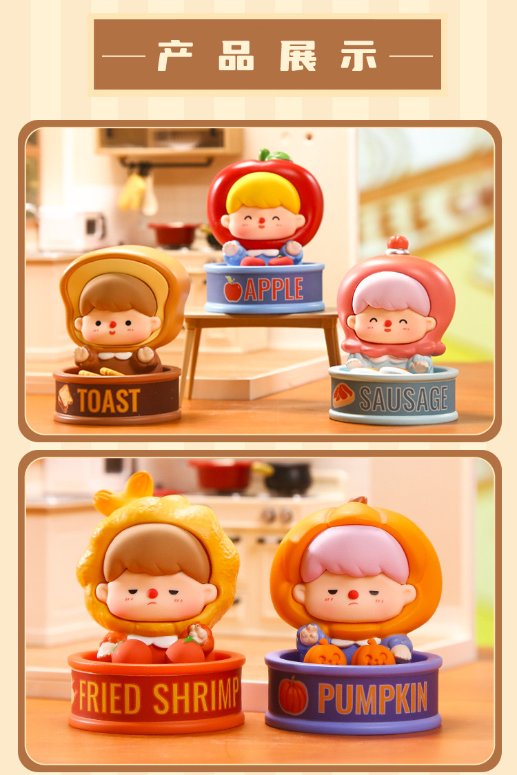 Bento, baby blind box, home living room decoration, casual cartoon, factory direct sales in shopping mall, hot sales, festival commemoration pic 7