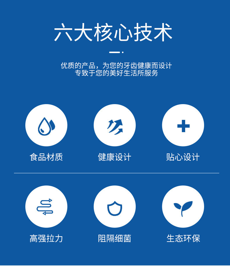 直销单只独立装牙线500支量贩大包装酒店餐饮一次性牙线棒详情1