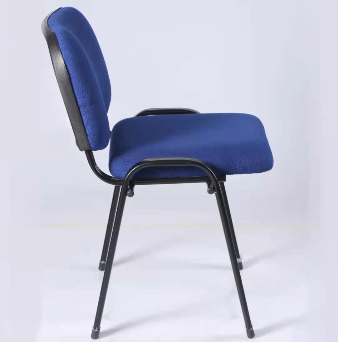 Foshan manufacturer wholesals foreign trade office chairs, fabric four-legged training chairs with writing boards and armless conference seats pic 65
