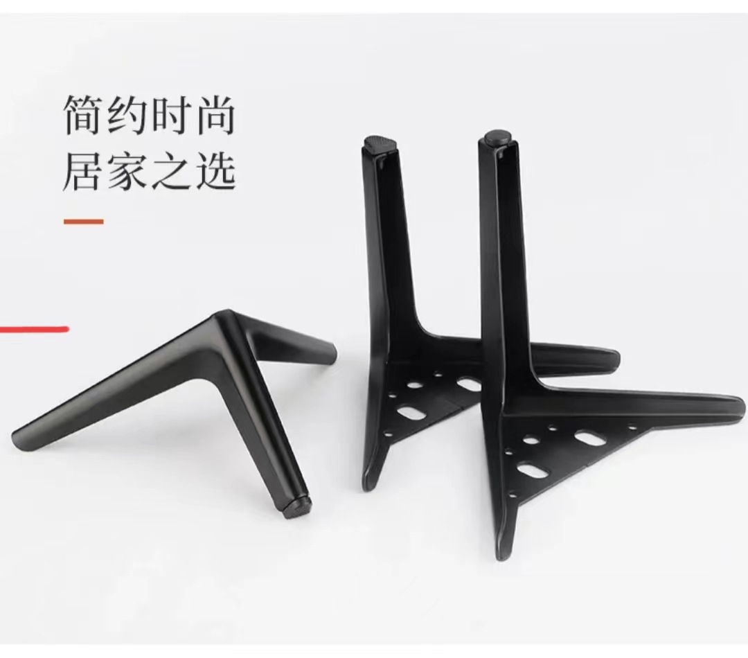 Sofa legs, semi-circular trident legs, table legs, metal furniture legs, bed legs, bedside table legs, coffee table legs, TV cabinet support legs pic 16