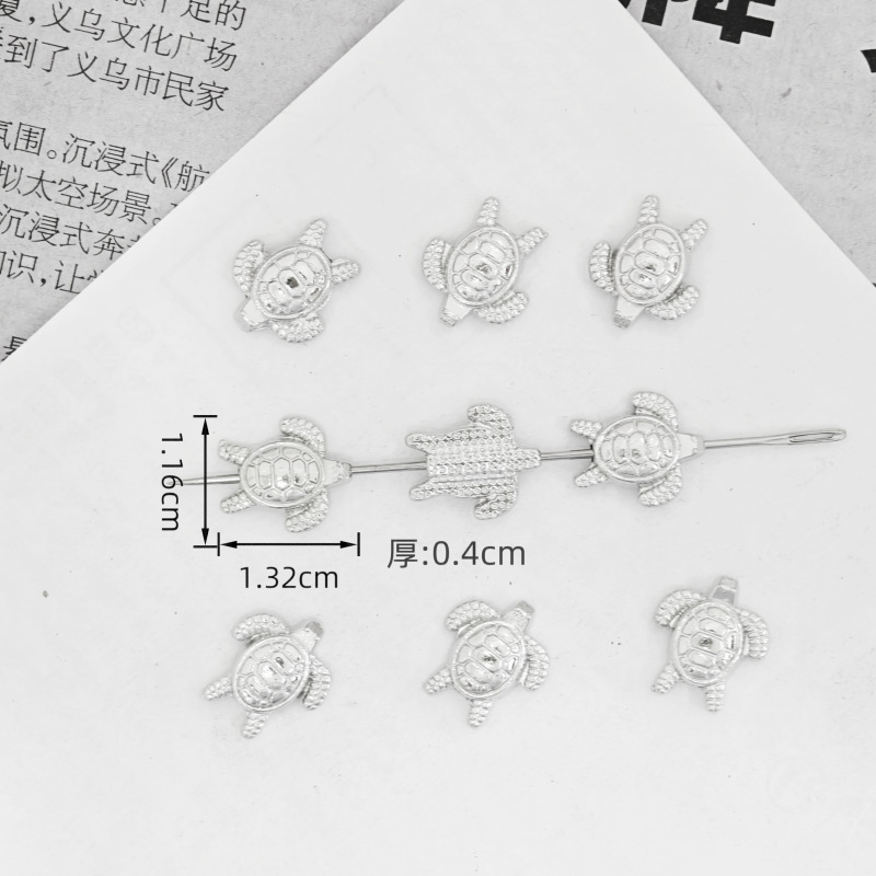 diy合金饰品配件海洋生物海龟挂件 手链项链复古吊坠材料跨境热销详情6