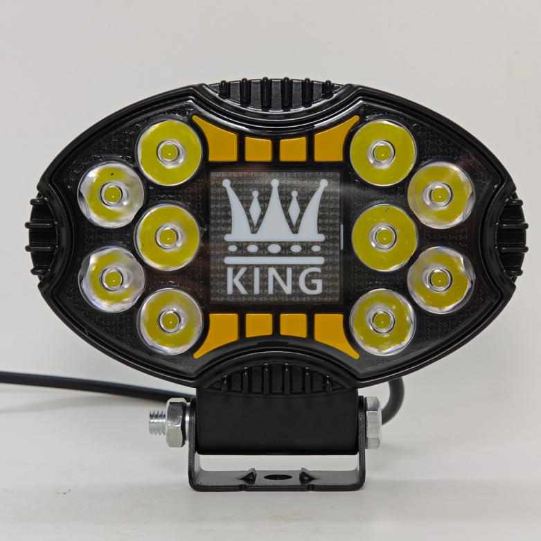 Round 4-inch square with daytime running lights, LED work lights, off-road vehicle spotlights, headlights and truck headlights pic 2