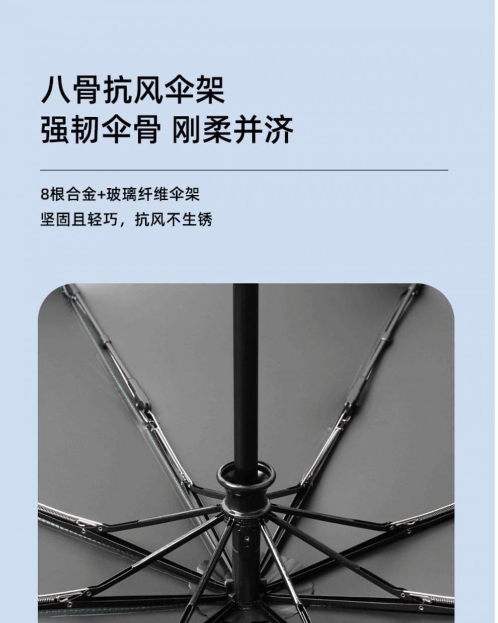 刺绣双层黑胶防晒少女心蕾丝全自动防紫外线晴雨两用遮阳太阳伞详情17