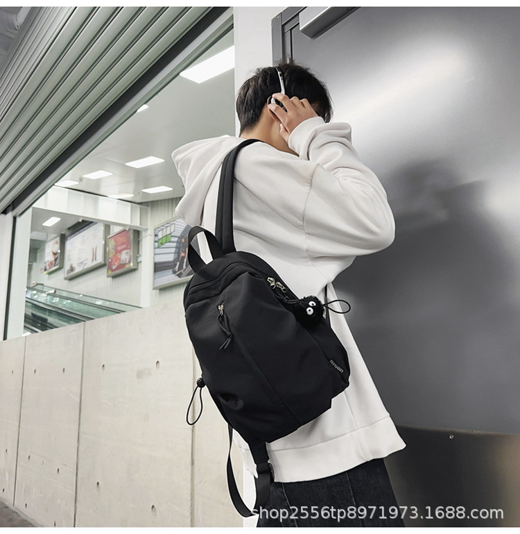 新款书包学生包轻量化登山包高中学生外出旅游书包休闲轻便小背包详情32