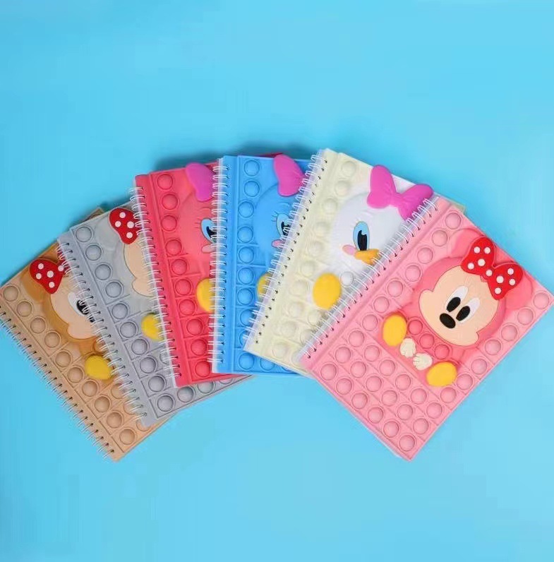 Factory direct sales of rat-killing notebooks, student learning supplies, silicone products, portable loose-leaf books, hand journals, business pic 3