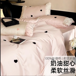 A类100支兰精天丝四件套冰丝床单夏季凉感被套真丝滑裸睡床上用品详情24