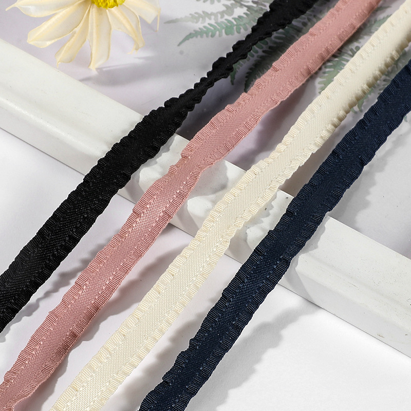 韩版定制款涤纶荷叶边缎面丝带皱边DIY裙边褶皱织带详情8