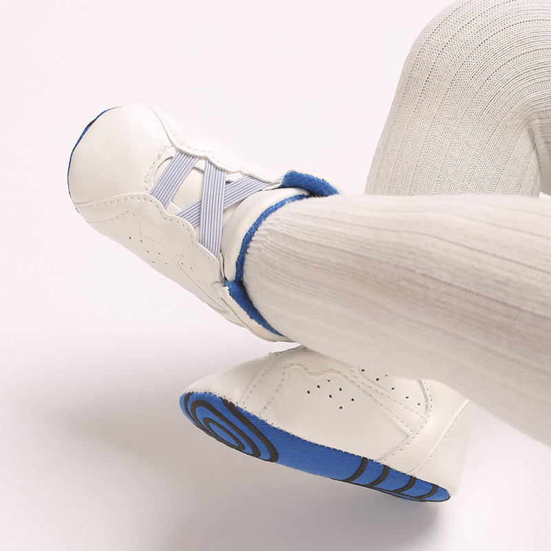 高帮婴儿鞋春秋0-1岁宝宝PU软底婴幼儿运动鞋详情10