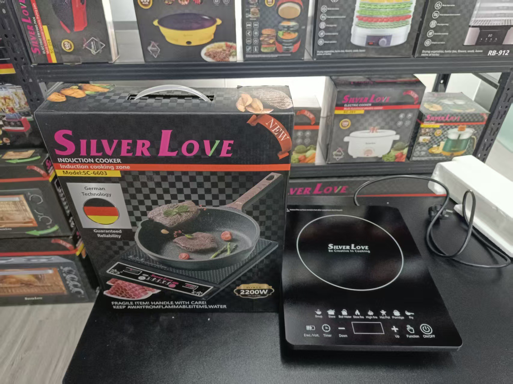 SilverLove红外线炉灶尾货3.5升电煮锅电热水壶煮咖啡机液化氣小爐碳爐详情2