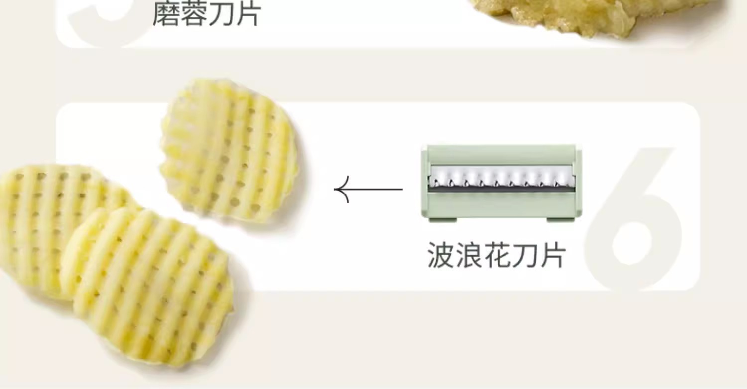 A multi-functional household kitchen tool for slicing potatoes, radishes and cucumbers, such as a vegetable cutter, grater, grater and slicer pic 4
