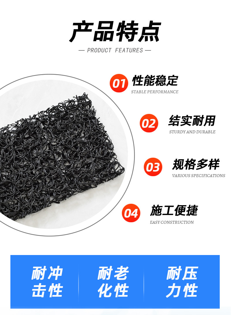 水泥毯浇水固化路面硬化水泥复合毯水渠防水护坡鱼塘新材料水泥毯详情3