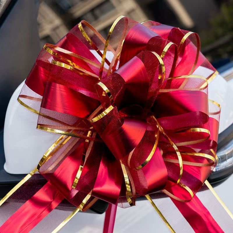 新款结婚拉花蝴蝶结婚车门把手装饰婚庆用品婚房全套布置汽车婚礼详情6