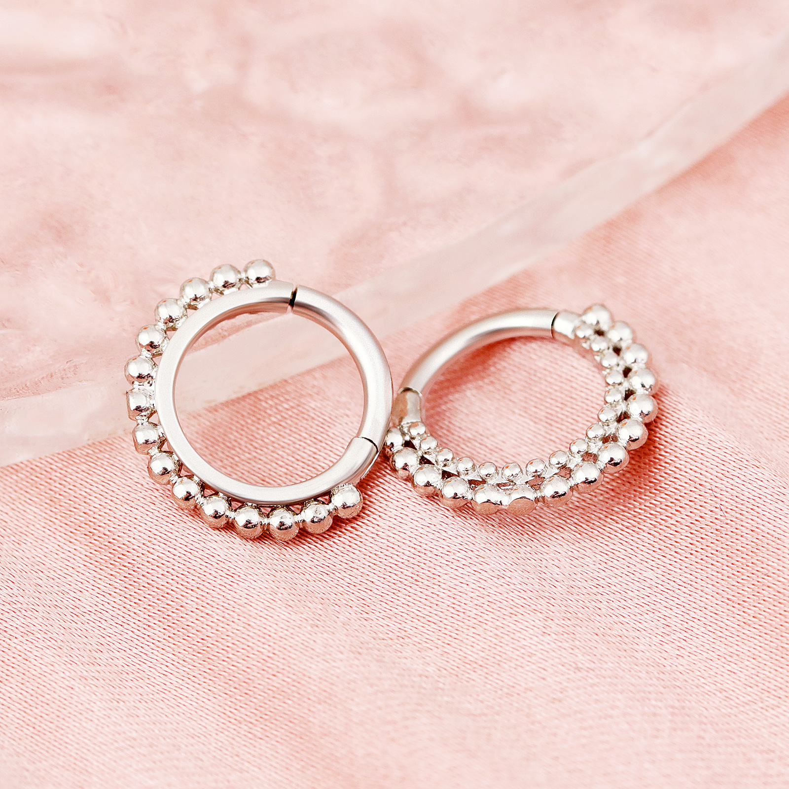 圆形镶钻耳饰鼻环穿刺 欧美跨境外贸耳饰批发 独特设计穿刺饰品 时尚潮流其他穿刺饰品详情17