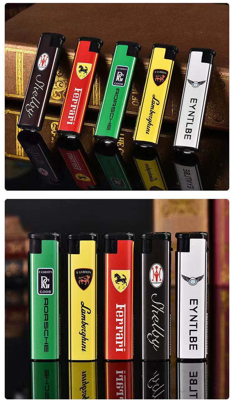 防风打火机50支超市批发厂家156包画一次性红火商场超市家用耐用详情4