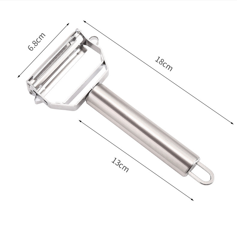 多功能不锈钢削皮刨丝三合一双面削皮器瓜刨削皮刀神器家用包邮详情8