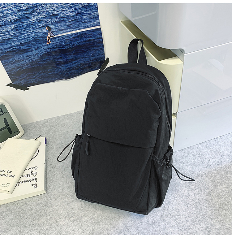 新款多功能防泼水双肩胸包男女轻便出游小背包男士户外登山斜挎包详情30