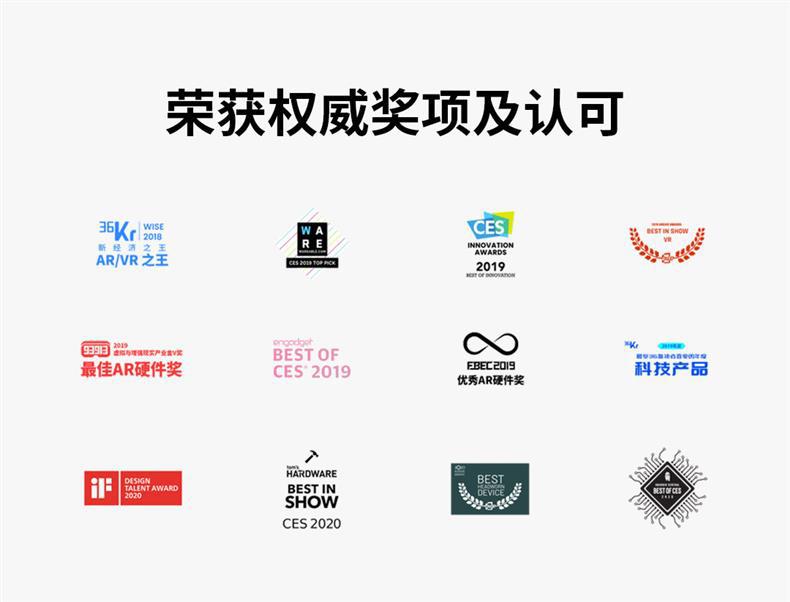 Xreal Air 智能眼镜非vr眼镜便携观影眼镜巨幕观影3D观影智能投影详情6