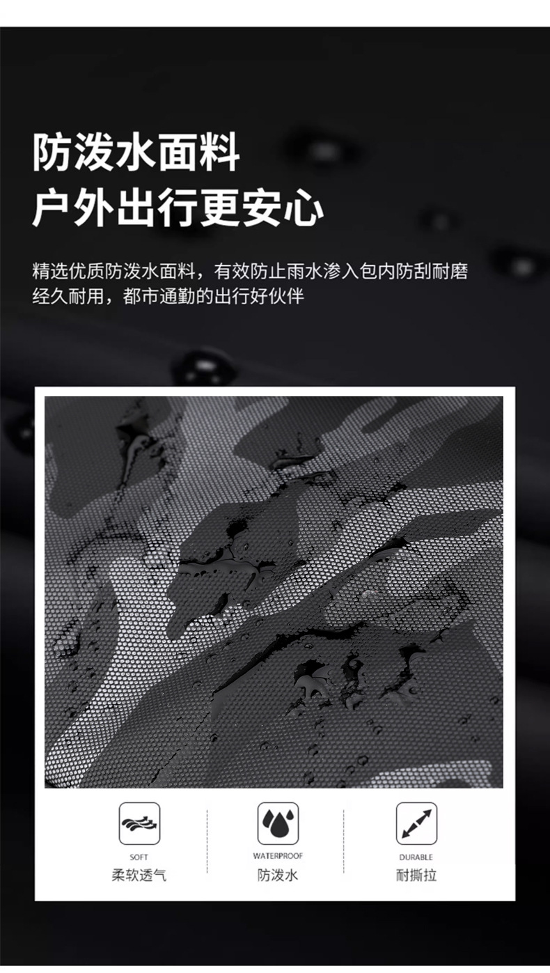 潮流独立鞋仓健身包大容量旅行包时尚百搭外出包短途旅行斜挎包详情6