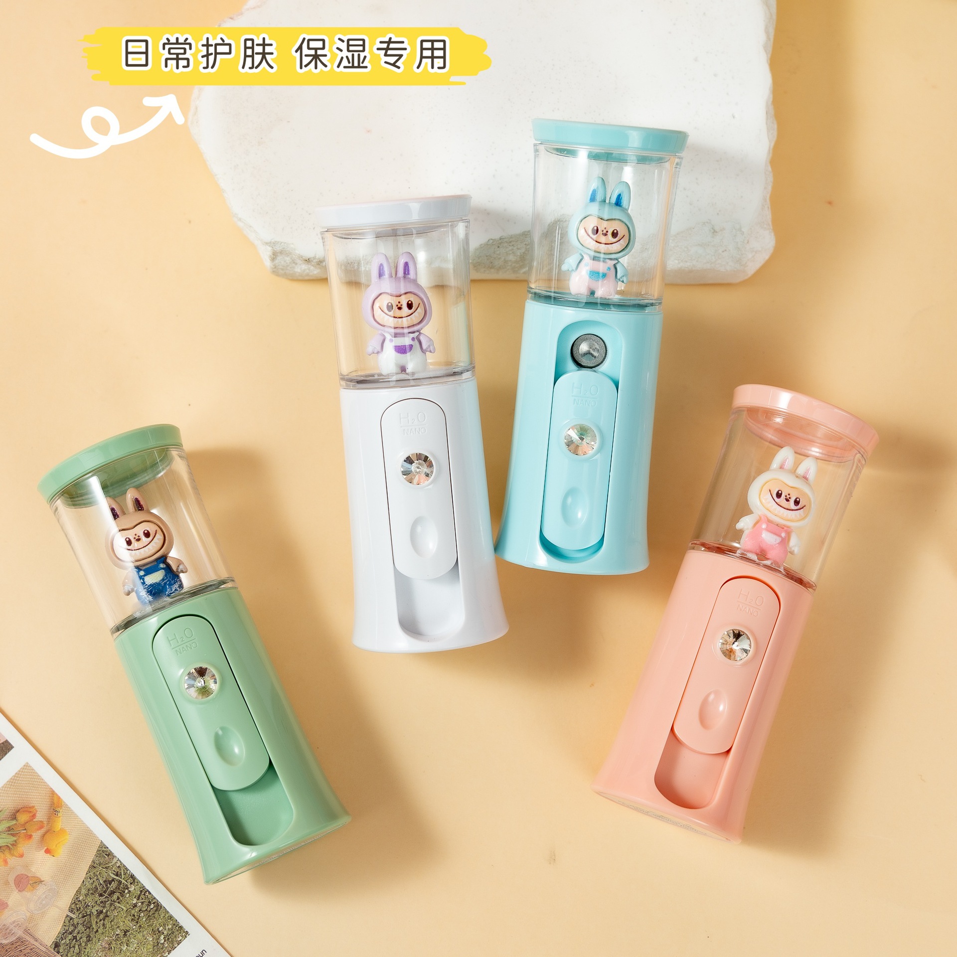 夏季新小蛮腰补水仪冷喷保湿器手持充电少女心纳米喷雾美容仪批发详情18